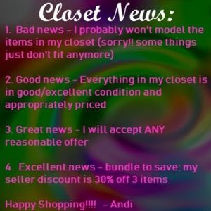 Closet News!!